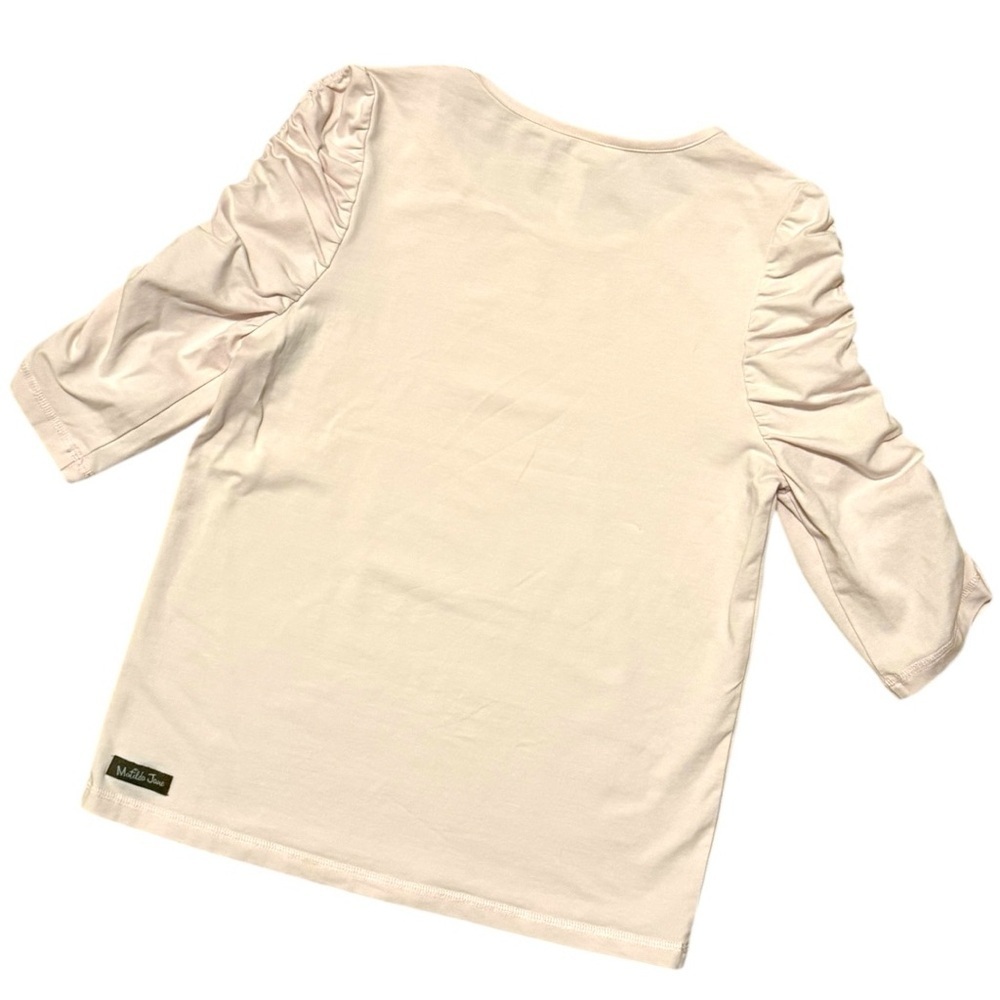 Matilda Jane Blush Pink Puff Sleeve Top Girls 14 - Picture 2 of 6